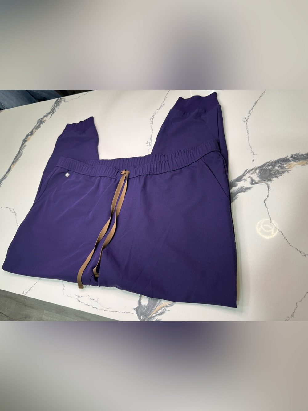 FIGS Technical Collection  Zamora Jogger Scrub Pants 3XL purple